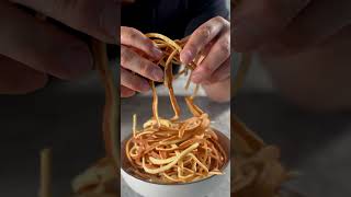 Pancakes Spaghetti Recipe?! (Gluten-Free) - Dished #Shorts