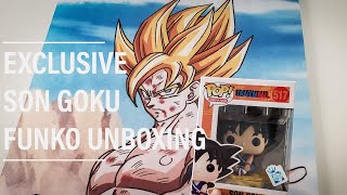 EXCLUSIVE SON GOKU FUNKO UNBOXING