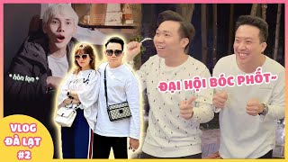 (한)Vlog Đà Lạt#2 | Hari "thả mồi" cho đại hội bóc phốt, Trấn Thành - Anh Đức tranh thủ vạch mặt nhau