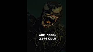 Venom kill count😱 #venom3 #marvel #mcu