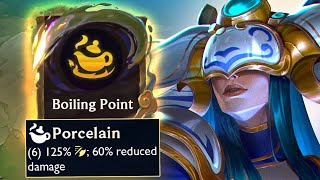 6 Porcelain Is CRAZY! I Also Got The Porcelain Augment! | Teamfight Tactics Set 11