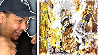 LUFFY RAP | "SHI-SHI" | BLVK DIVMONDS | Prod. by ILYRUKEN「One Piece AMV」(REACTION)