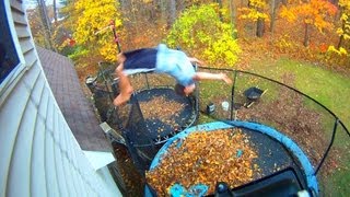 Fall Trampoline Fun GoPro HD Hero