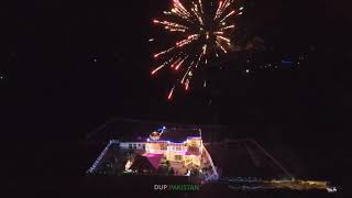 Amazing fireworks || Wedding Night Mehndi Dadyal || Azad Kashmir 2019 Mirpur Road best Mehndi Event.