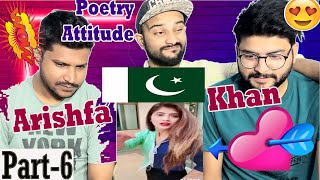 Pakistani Boys Reaction on Arishfa Khan Poetry Attitude | Part-6