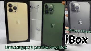 iphone 13 Promax New iBox | Full Garansi 1 Tahun|Warna Alpine Green Grey dan Warna Gould