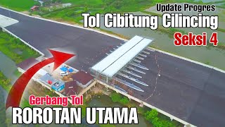 GT ROROTAN UTAMA | Update Hari ini Tol Cibitung Cilincing Seksi 4 - Video Udara