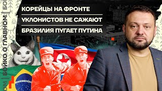 👊 Бойко о главном | Корейцы на фронте | Уклонистов не сажают | Бразилия пугает Путина