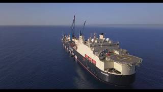 Saipem Castorone Pipe Laying Vessel