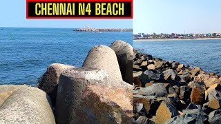 Beautiful and Scenic N4 Beach near Chennai | AK VLOGS AND TRAVELS