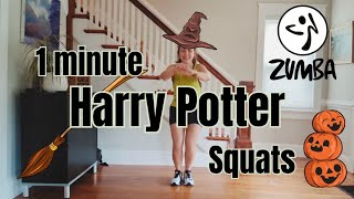 Harry Potter ( Trap Remix ) | Halloween Leg Workout | Zumba Squats