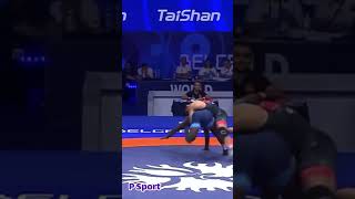 Double Leg Pickup-Ghasempour and Cox Wrestling #wrestling #shorts