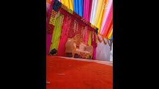 all decoration style || hardiki mandap decoration talwada || #mandap #stylish #get