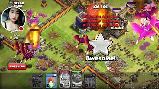 CLASH OF CLANS WAR LAUGUE ATTACK #LIVEGAME REPLY BASE VISIT