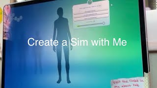 Create a Sim with Me