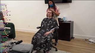 Hairdresser Says xQc Is NOT BALDING!