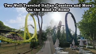 Getting to Ride Coasters From Other Countries On The Way To Rome