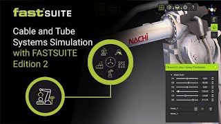 Cable and Tube Systems Simulation with FASTSUITE Edition 2