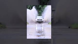 Ford Endeavour Splashing water in off-road stream crossing at Bandhavgarh ( #Short )