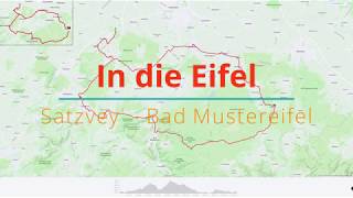 62km Eifel Rennradtour, Hyperlapse, Satzvey, Bad-Münsteriefel