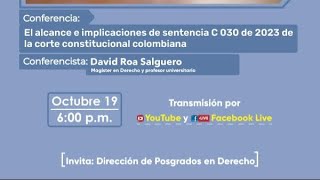 Nuevas Fronteras Jurídicas: el alcance e implicaciones de la Sentencia C-030 de 2023