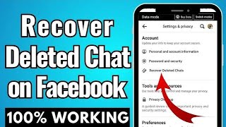 How to Recover Deleted Messages on Facebook (2023) | Recover Deleted Facebook Chats