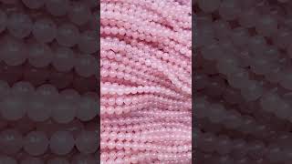 AA 8mm natural rose quartz beads