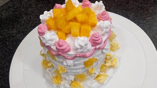 Mini Mango Cake Recipe By @easycookingwithjaveriamana1912 #viral