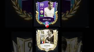 rivaldo vs zidane#fifamobile #shorts #fifa #fifa23