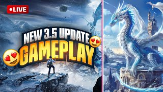 BGMI NEW 3.5 UPDATE ❄️ GAMEPLAY IS HERE - LIVE WITH NITRIX OP || 😱 HIGH KILLS LIKE @LoLzZzGaming