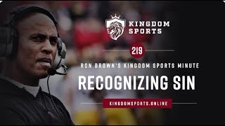 Kingdom Sports Minute #219 Recognizing Sin