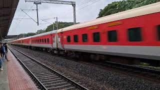 Coimbatore - Hisar AC Superfast Express passing through Thalassery Station