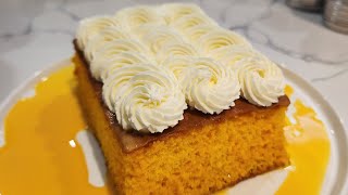 Saffron cake design || yummy food ||