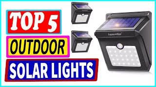 Top 5 Best Outdoor Solar Security Lights in 2022 – Reviews