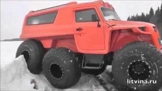 Russia 6X6 Off-Road Monster Snow!!