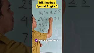 Trik cepat kuadrat #trisnomathnian