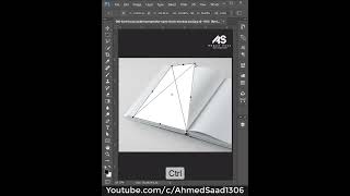 تغيير الصفحة بأى كتاب بالفوتوشوب | Replace Page on Books in Photoshop #photoshop_shorts