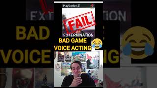 Don't Laugh Challenge #3 - Bad Video Game Voice Acting #retrogaming