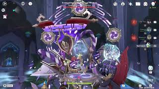 Genshin Impact 1 Million damage elemental burst C6 hu Tao.