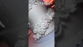 Most Elegant White Theme Cake Designs For Wedding And Your Special Occasion #whitecake #weddingcake