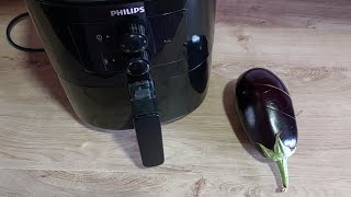 البتنجان في القلاية الهوائية ولا عين البوتاجاز افضل‼️|  eggplants Philips air fryer