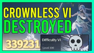 JINHSI DESTROYS CROWNLESS VI | Jinhsi Wuthering Waves Crownless VI Hologram