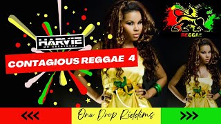 THROWNACK ONEDROP RIDDIMS [CONTAGIOUS REGGAE 4] -  DJ HARVIE MR GREATNESS