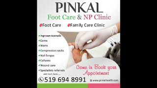 Wart Freezing. Pinkal Foot Care NP Clinic in London ON, Canada.