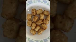 #shorts Would You Try This? Let Me Know! Tater Tots | Taste Test Eating Food Scene Comedy Challenge