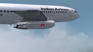 India Airlines Flight 257 - Crash Animation