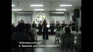 "Alfonsina y el Mar" Coro Egresadas del C. F. de S. Justo. Dir V. Trifoglio