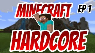 I Edited My first Hardcore survival Episode 1: Iron Farm and Diamond tools