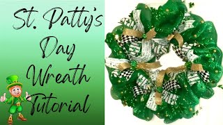 St. Patty’s Day Wreath | Poof Method | Beginner Level