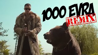 GAZDA PAJA - 1000 EVRA (REMIX) LYRICS VIDEO